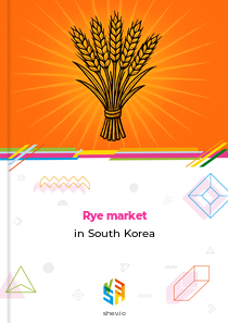 Rye market in South Korea