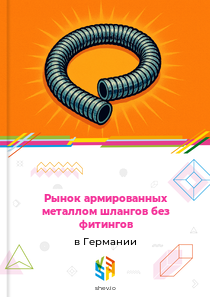 Рынок армированных металлом шлангов без фитингов в Германии