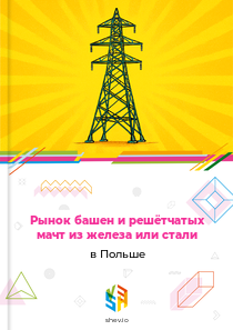 Рынок башен и решётчатых мачт из железа или стали в Польше