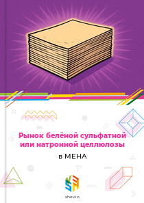 Рынок белёной сульфатной или натронной целлюлозы в МЕНА