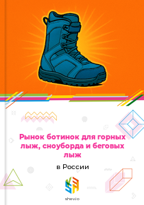 Рынок ботинок для горных лыж, сноуборда и беговых лыж в России