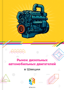 Рынок дизельных автомобильных двигателей в Швеции