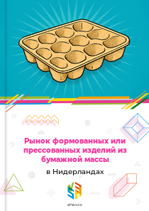 Рынок формованных или прессованных изделий из бумажной массы в Нидерландах