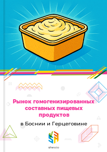 Рынок гомогенизированных составных пищевых продуктов в Боснии и Герцеговине