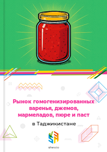 Рынок гомогенизированных варенья, джемов, мармеладов, пюре и паст в Таджикистане