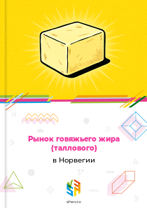 Рынок говяжьего жира (таллового) в Норвегии