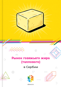 Рынок говяжьего жира (таллового) в Сербии