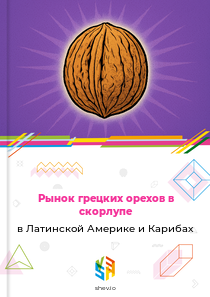 Рынок грецких орехов в скорлупе в Латинской Америке и Карибах