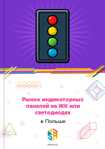 Рынок индикаторных панелей на ЖК или светодиодах в Польше