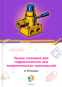 Рынок клапанов для гидравлических или пневматических трансмиссий в Италии