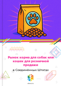 Рынок корма для собак или кошек для розничной продажи в Соединённых Штатах