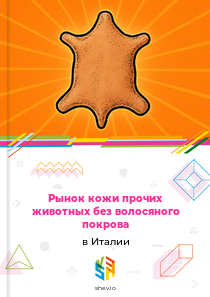 Рынок кожи прочих животных без волосяного покрова в Италии
