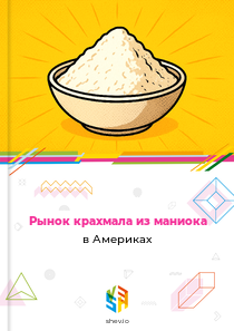 Рынок крахмала из маниока в Америках