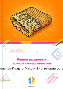 Рынок кружева и трикотажных полотен в США, включая Пуэрто-Рико и Виргинские острова США