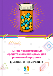 Рынок лекарственных средств с алкалоидами для розничной продажи в Боснии и Герцеговине