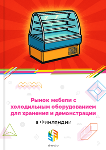 Рынок мебели с холодильным оборудованием для хранения и демонстрации в Финляндии
