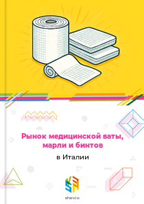 Рынок медицинской ваты, марли и бинтов в Италии