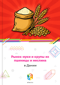 Рынок муки и крупы из пшеницы и меслина в Дании
