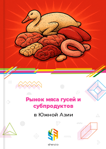 Рынок мяса гусей и субпродуктов в Южной Азии