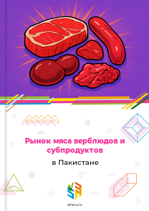 Рынок мяса верблюдов и субпродуктов в Пакистане