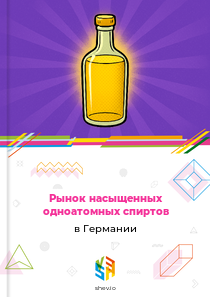 Рынок насыщенных одноатомных спиртов в Германии