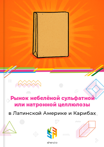 Рынок небелёной сульфатной или натронной целлюлозы в Латинской Америке и Карибах