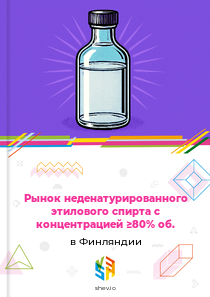 Рынок неденатурированного этилового спирта с концентрацией ≥80% об. в Финляндии