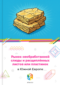 Рынок необработанной слюды и расщеплённых листов или пластинок в Южной Европе