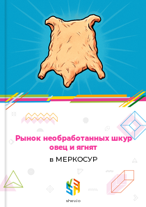 Рынок необработанных шкур овец и ягнят в МЕРКОСУР