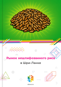 Рынок нешлифованного риса в Шри-Ланке