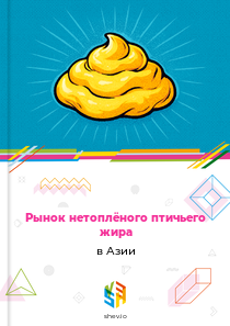 Рынок нетоплёного птичьего жира в Азии