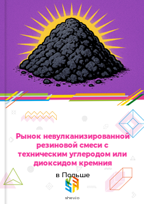 Рынок невулканизированной резиновой смеси с техническим углеродом или диоксидом кремния в Польше
