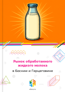 Рынок обработанного жидкого молока в Боснии и Герцеговине
