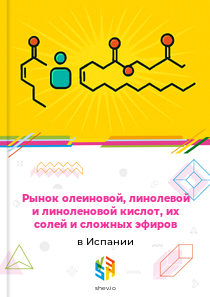 Рынок олеиновой, линолевой и линоленовой кислот, их солей и сложных эфиров в Испании