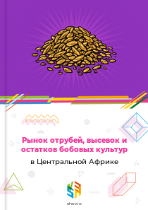 Рынок отрубей, высевок и остатков бобовых культур в Центральной Африке