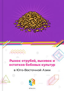 Рынок отрубей, высевок и остатков бобовых культур в Юго-Восточной Азии