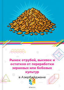 Рынок отрубей, высевок и остатков от переработки зерновых или бобовых культур в Азербайджане