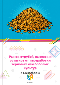 Рынок отрубей, высевок и остатков от переработки зерновых или бобовых культур в Бангладеш
