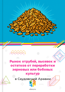 Рынок отрубей, высевок и остатков от переработки зерновых или бобовых культур в Саудовской Аравии