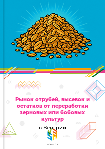 Рынок отрубей, высевок и остатков от переработки зерновых или бобовых культур в Венгрии