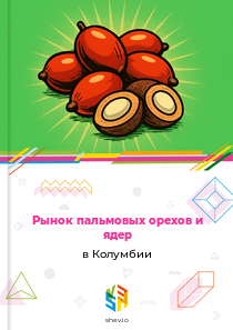 Рынок пальмовых орехов и ядер в Колумбии