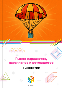 Рынок парашютов, парапланов и роторшютов в Хорватии