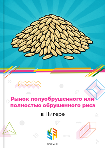 Рынок полуобрушенного или полностью обрушенного риса в Нигере