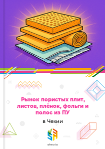 Рынок пористых плит, листов, плёнок, фольги и полос из ПУ в Чехии