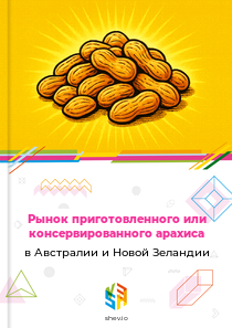 Рынок приготовленного или консервированного арахиса в Австралии и Новой Зеландии