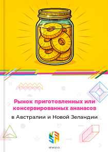 Рынок приготовленных или консервированных ананасов в Австралии и Новой Зеландии