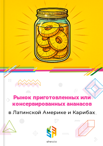 Рынок приготовленных или консервированных ананасов в Латинской Америке и Карибах