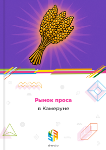 Рынок проса в Камеруне