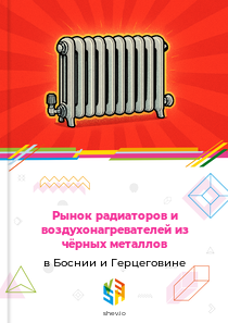 Рынок радиаторов и воздухонагревателей из чёрных металлов в Боснии и Герцеговине