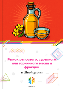 Рынок рапсового, сурепного или горчичного масла и фракций в Швейцария